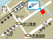 関空連道より府道堺阪南線（旧国道26号線）を南へ車で5分